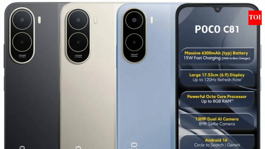 Poco C81 & C81x Launched Entry-Level Budget Kings? Full Details, Price, Specs & First Impressions
